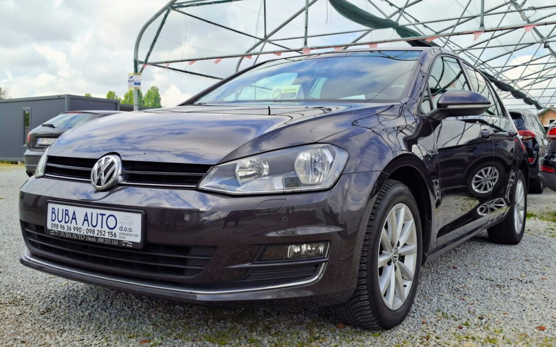 VW Golf 7 1,6 TDI BMT LOUNGE servisna knjiga jamstvo 1 god